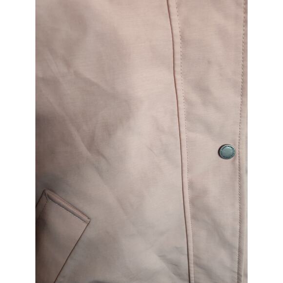 Abercrombie & Fitch Pink Waterproof Wind Resistant Jacket Women's XL - Picture 4 of 11